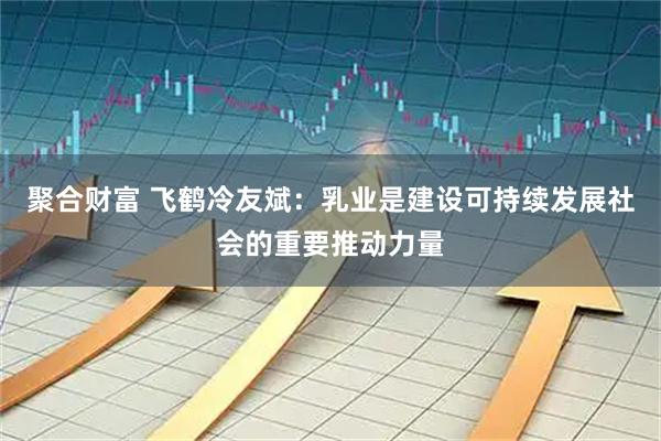 聚合财富 飞鹤冷友斌：乳业是建设可持续发展社会的重要推动力量
