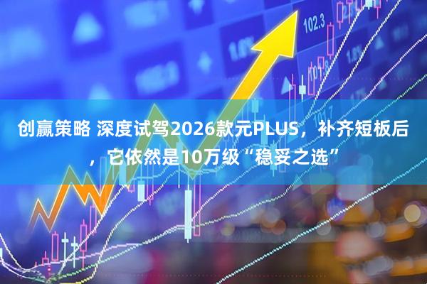 创赢策略 深度试驾2026款元PLUS，补齐短板后，它依然是10万级“稳妥之选”